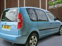 Used Skoda Roomster SE 86 HP (63 kW) 2012 Blue MPV