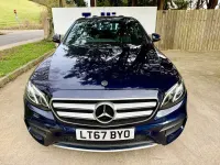 Used Mercedes E220 AMG line 2017 Blue Sedan