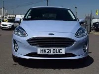 Usado Ford Fiesta Titanium 2021 Azul Citadino
