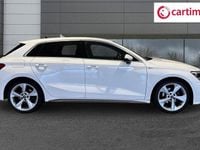 Used Audi A3 Sportback S-Line 150 HP (110 kW) 2022 White Hatchback