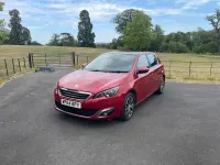 Used Peugeot 308 Allure 120 HP (88 kW) 2015 Red Hatchback
