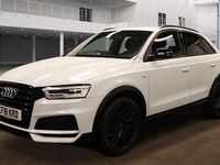 Used Audi Q3 Black Edition 150 HP (110 kW) 2018 White SUV