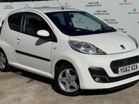 Used Peugeot 107 Allure 68 HP (50 kW) 2012 White Hatchback