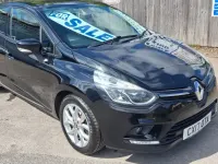 Used Renault Clio Dynamique 75 HP (55 kW) 2017 Black Hatchback