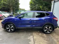 Used Nissan Qashqai N-TEC 110 HP (80 kW) 2015 Blue SUV