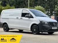 Begagnad Mercedes Vito 2019 Vit Van