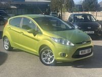 Used Ford Fiesta Zetec 94 HP (69 kW) 2011 Green Hatchback