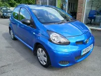 Used Toyota Aygo 2009 Blue Hatchback