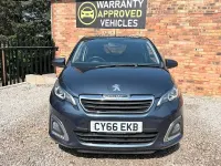 Used Peugeot 108 Allure 82 HP (60 kW) 2016 Blue Hatchback