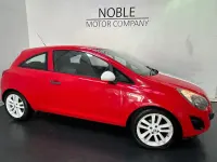 Begagnad Vauxhall Corsa 2014 Röd Halvkombi