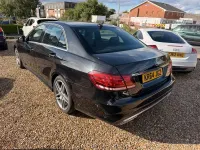 Used Mercedes E250 AMG 2015 Black with dark interior trim Sedan