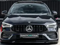 Used Mercedes CLA220 AMG Line Premium Plus 190 HP (139 kW) 2021 Black Coupe