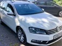 Used VW Passat Highline 2013 White Estate