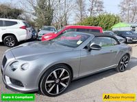 Used Bentley Continental GT Convertible 2014 Grey Cabriolet