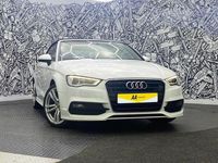 Used Audi A3 Cabriolet S-Line 150 HP (110 kW) 2015 White Cabriolet