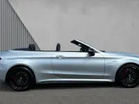 Used Mercedes C63S AMG Premium Plus 510 HP (375 kW) 2022 Hightech silver metallic Cabriolet