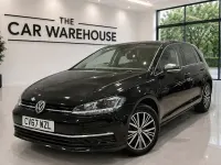 Used VW Golf VII SE 110 HP (80 kW) 2017 Black Hatchback