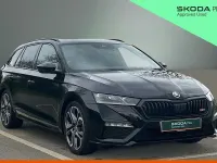 Used Skoda Octavia vRS 245 HP (180 kW) 2024 Black Estate