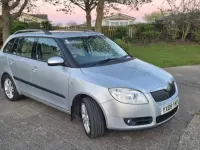 Used Skoda Fabia 86 HP (63 kW) 2008 Silver Estate