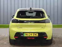 Used Peugeot e-208 GT 113 kW (154 HP) 2024 Yellow Hatchback