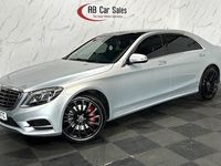 Begagnad Mercedes S350 AMG line 2017 Silver Sedan