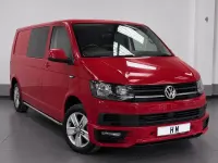 Used VW Transporter Highline 2018 Red Van