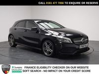 Used Mercedes A160 AMG line 102 HP (75 kW) 2018 Black Hatchback