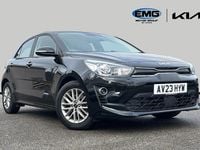 Used Kia Rio 83 HP (61 kW) 2023 Black Hatchback