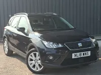 Used Seat Arona SE 95 HP (69 kW) 2018 Black SUV