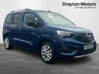 Used Vauxhall Combo Elite 130 HP (95 kW) 2021 Blue MPV