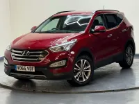 Used Hyundai Santa Fe Premium 194 HP (142 kW) 2015 Red SUV