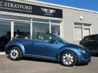 Used VW Beetle Design 105 HP (77 kW) 2016 Blue Hatchback