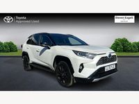 Used Toyota RAV4 2021 White/black SUV