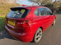 Used BMW 218 Sport Line 2015 Red Estate