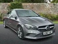 Used Mercedes CLA200 136 HP (100 kW) 2018 Grey Coupe
