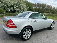 Used Mercedes SLK230 1998 Silver Cabriolet