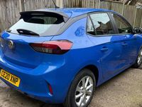 Used Vauxhall Corsa 75 HP (55 kW) 2020 Blue Hatchback