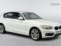 Used BMW 118 Sport Line 134 HP (98 kW) 2015 White Hatchback