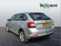 Used Skoda Rapid SE 110 HP (80 kW) 2016 Silver Hatchback