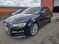 Used Audi A3 Sportback Black Edition 2018 Black Hatchback