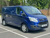 Used Ford Transit Custom Limited 125 HP (91 kW) 2015 Blue Van