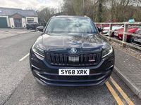 Used Skoda Kodiaq vRS 239 HP (175 kW) 2019 Black SUV