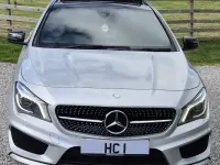 Used Mercedes CLA220 AMG 177 HP (130 kW) 2016 Silver Coupe
