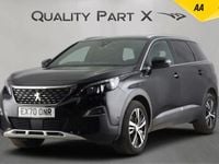 Used Peugeot 5008 GT-line 130 HP (95 kW) 2020 Black SUV