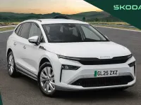 Used Skoda Enyaq iV SE L 150 kW (204 HP) 2025 White SUV