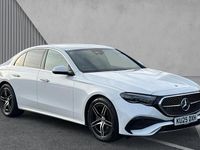 Used Mercedes E220 AMG Line Premium 197 HP (144 kW) 2025 Manufaktur opalite white bright