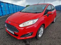 Used Ford Fiesta Zetec 2016 Red Hatchback