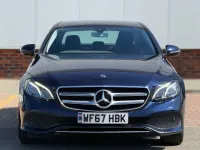 Used Mercedes E220 SE 2017 Blue Sedan