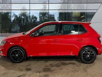 Used Skoda Fabia 81 HP (59 kW) 2017 Corrida red Hatchback