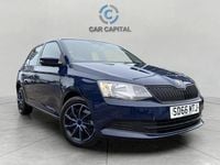 Used Skoda Fabia 60 HP (44 kW) 2016 Blue Hatchback